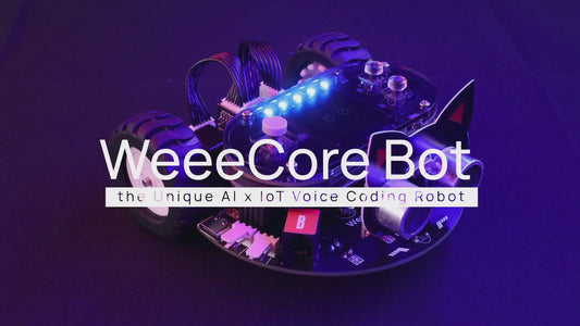 WeeeCore Bot - AI Voice Coding IoT Drawing Robot